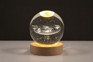 3D Crystal Ball Night Light