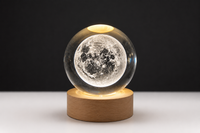 3D Crystal Ball Night Light